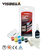 VISBELLA Leather Repair Glue Kit Vinyl Color Paste For Car Seat Fur Clothing Fix - £20.41 GBP