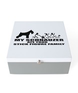MY SCHNAUZER ATE YOUR STICK FIGURE FAMILY Jewelry Box - $75.00