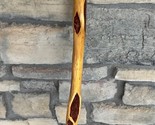 Natural Wood Hand Carved 41&quot; Walking Stick/Cane - Vintage! - £45.48 GBP