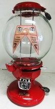 Columbus Model &quot;A&quot; Red Peanut Dispenser Penny Operated Circa 1930&#39;s - $950.00