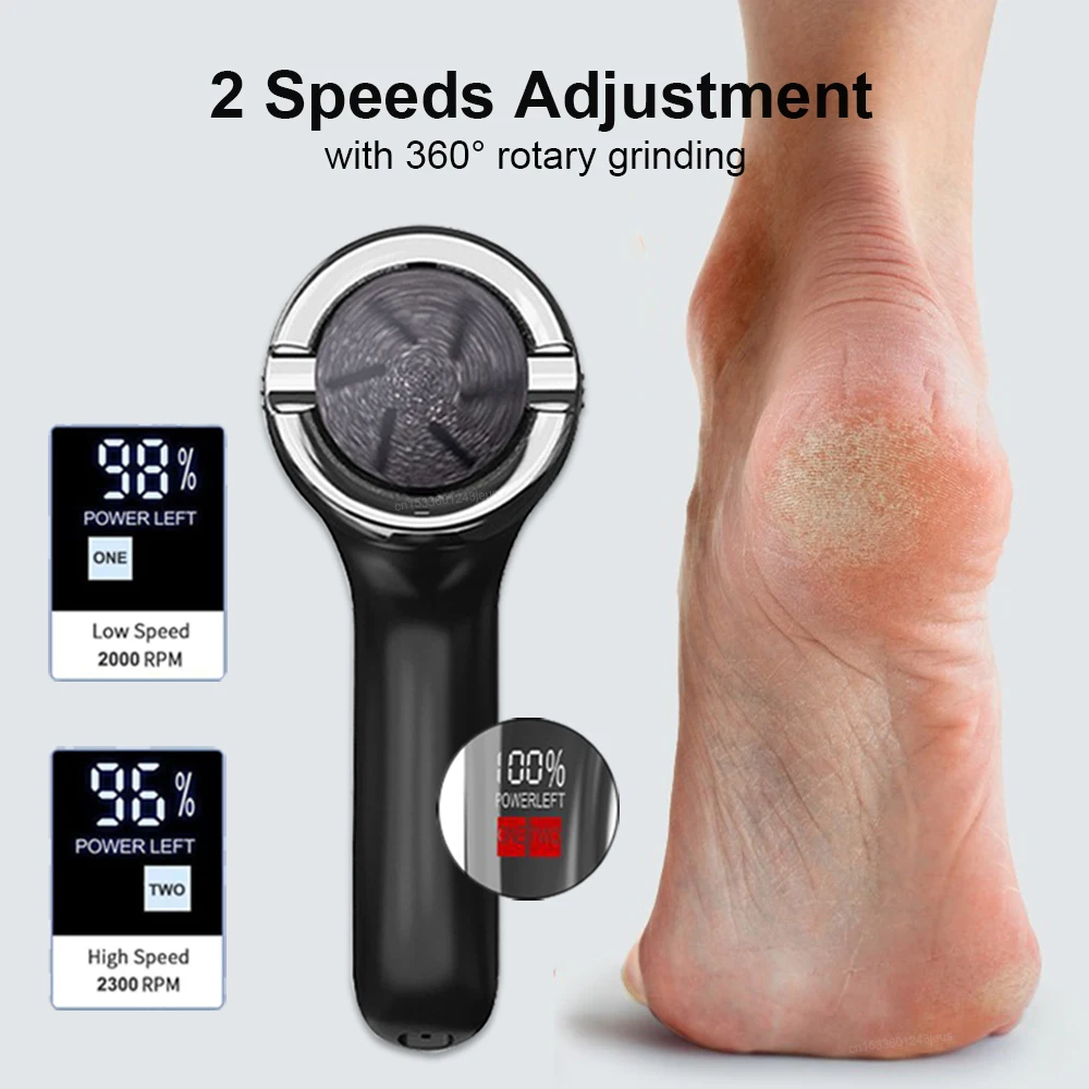 Sporting Electric Foot Callus Remover For Feet Rechargeable Vacuum Electric Pedi - £50.35 GBP