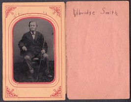 Elbridge Smith - Antique Tintype Photograph - £13.98 GBP