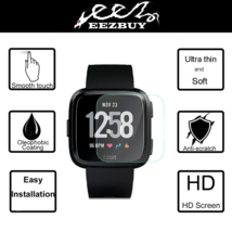 3X Eezbuy LCD Screen Protector Skin HD Film Saver for Fitbit Versa - £4.29 GBP