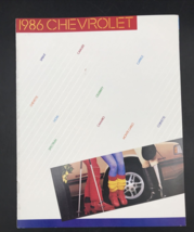 1986 Chevrolet Chevette Camaro Corvette Dealer Sales Brochure Showroom C... - $9.49