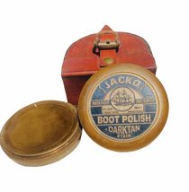 Poem Pocket Compass with Jacko Boot Polish Darktan Stain Engraved II (An... - £35.96 GBP
