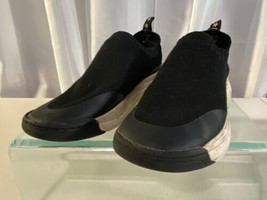 Black Zara Youth Slip-On Casual Shoes - £4.66 GBP