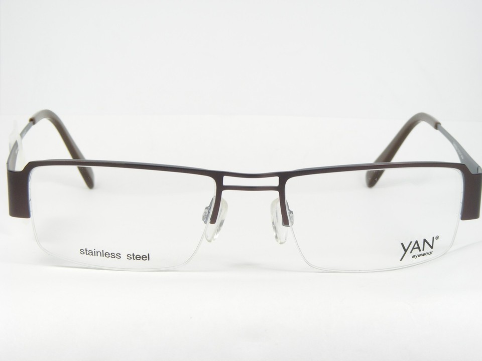 YAN by BoDe 6225 64 MAUVE BROWN EYEGLASSES GLASSES FRAME 52-19-140mm Germany Item image 2