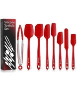 CasaVida Silicone Spatula Set, 8 Pcs, Red - $15.44 CAD