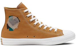 Converse Unisex Chuck Taylor All Star Hi Top Sneakers Brown 165093C  Size 9.5M - £34.82 GBP