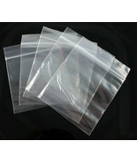 160 2&quot; x 2&quot; inch 2 mil thick Clear Zipper Poly BAGS reclosable PLASTIC Z... - $287.19 MXN