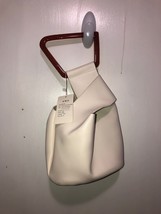 NWT Xiluo Bucket Bag Purse Plastic Animal Print Handle Interesting Close - £7.88 GBP
