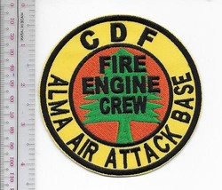 Hot Shot Wildland Fire Crew California CDF Alma Air Attack Base Forest Fire Stat - £7.96 GBP