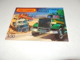 Vintage Matchbox 1982 / 1983 Color Catalog - Exc - H32 - $3.62