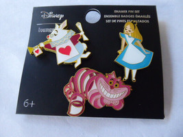Disney Trading Pins Alice in Wonderland Character Enamel Pin Set - £22.13 GBP
