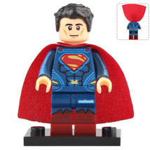 Superman (Clark Kent) DC Super Heroes Lego Compatible Minifigure Building Toys - £2.36 GBP