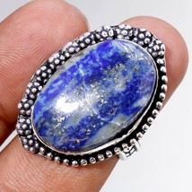 Lapis Lazuli Gemstone Handmade Fashion Ethnic Gifted Ring Jewelry 8&quot; SA 6915 - £4.14 GBP