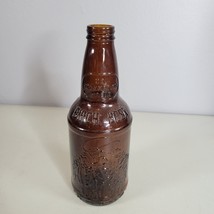 VTG Sioux City Glass Bottle Birch Beer Empty 12 oz Soda Pop Indian 7.5&quot; ... - £9.50 GBP