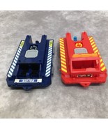 Vintage Hot Wheels Mega Rigs Police &amp; Fire Replacement Parts Only- Incom... - £10.45 GBP