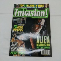 Sci-Fi Invasion! Fall 1997 Magazine Alien Resurrection Ripley - $11.88