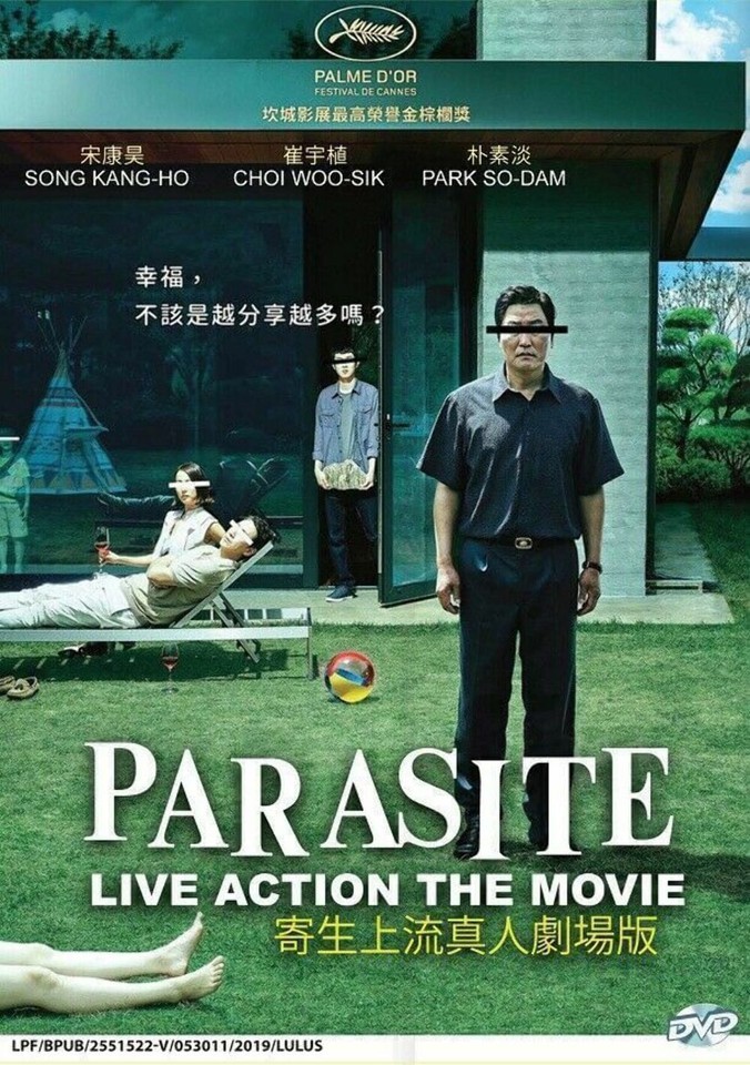 Korean Drama PARASITE Live Action The Movie dvd Eng Sub Ship From USA - $13.48