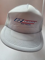 EZ Loader Boat Traielrs Adjustable Snap Back Trucker Cap Hat - £7.83 GBP