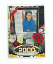 Michael Jackson Dies 2011 Topps American Pie 2000&#39;s Card #195 - £3.87 GBP