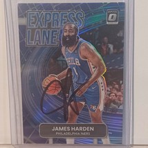 James Harden Panini Optic Houston Rockets Autographed signed Card COA - £44.31 GBP