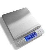 Joeaa Food Scale Digital Weight 3000G/0.1G Oz Grams And Ounces Kitchen S... - $49.19 CAD