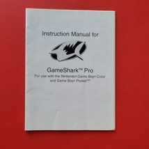 Interact GameShark Pro V3.0 Instruction Manual Game Boy For Color &amp; Pocket - $12.17