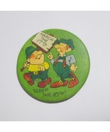 Hallmark Protest Button Pin March The 17th Sleep The 18th St Patricks Da... - £19.46 GBP