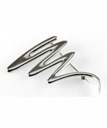 Tiffany &amp; Co. Sterling Silver Paloma Picasso Squiggle Zig Zag Brooch Gor... - $249.33