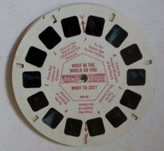Vintage View-Master DR-62 Demonstration Reel What World Do You to See Red print - £6.18 GBP