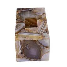 8&quot;x5&quot;x3&quot; Wild Agate Tissue Box, Bathroom, Bedroom decor, Tissue Holder G... - €476,90 EUR
