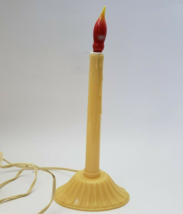 Christmas Candolier Candle Lamp Single Plastic 9&quot; - £3.34 GBP