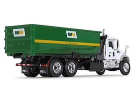 Mack Granite MP Refuse Garbage Truck Waste Management White and Green 1/87 (HO) - $2,284.95 MXN