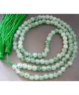 Tibetan Green Jade/Jadeite 108 Meditation Prayer Beads Mala  - £23.49 GBP