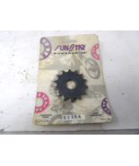 Sunstar Front Steel Countershaft Sprocket 21114- Suzuki RM125/100, DR125... - $292.85 MXN