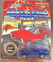 1994 Johnny Lightning USA Muscle Cars Series 4 1969 GTO JUDGE Blue w/Crager Mags - £9.83 GBP