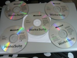 Microsoft Works Suite 2005 (PC, 2004) - Discs Only!!! - $12.23