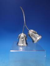 Danish Sterling Silver by Hans Jensen Double Dinner Bell #889 Modern (#7097) - £401.11 GBP