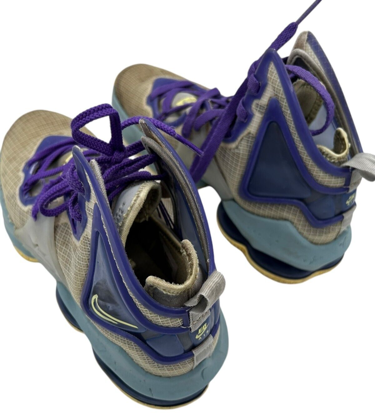 Kids Nike LeBron 19 GS 'Easter' Zoom Air Basketball Sneaker DD0418-412 size 7Y Item image 7