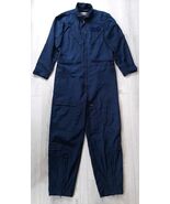 Gibson &amp; Barnes Navy Blue Flight Suit 44R Coveralls Workwear Military No... - $49.39