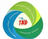 TAP Portuguese Airways Luggage Label Transports Aeriens Portugais - £12.53 GBP