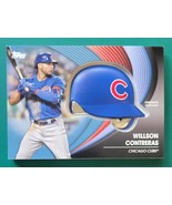 2022 Topps Series 2 Wilson Contreras Commemorative Batting Helmet Relic ... - €4,45 EUR