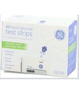GE GE100 Blood Glucose Test Strips 50 Pieces NEW - $27.57 CAD