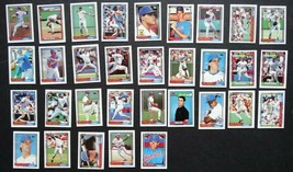 1992 Topps Micro Mini Texas Rangers Team Set of 32 Baseball Cards - £2.74 GBP