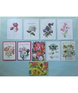 Happy Birthday Assorted Floral Greeting Cards With Envelopes Lot of 10 S... - £9.59 GBP