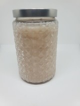 rare gold canyon candle 26 oz retired sea salt vanilla jar NLA heavily s... - £86.92 GBP