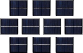 10Pcs 3V 120mA Micro Solar Panels Cells DIY Solar Epoxy Plate Electric T... - $35.09