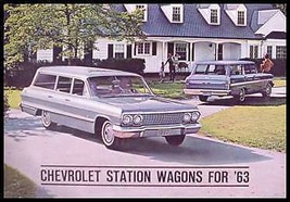1963 Chevrolet Chevy Station Wagon Brochure - £12.49 GBP